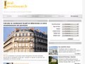 Détails : Investir en immobilier : information indépendante et annonces